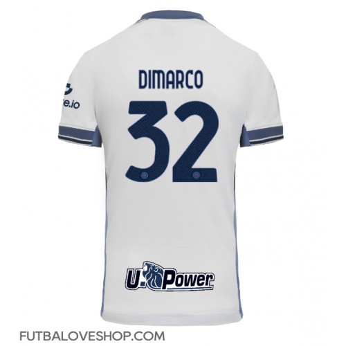 Dres Inter Milan Federico Dimarco #32 Preč 2024-25 Krátky Rukáv